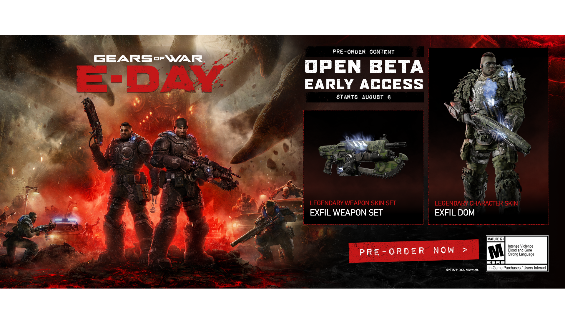 PRE ORDER BONUS