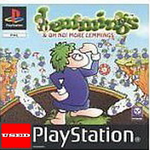 Lemmings & Oh no more Lemmings PSX USED