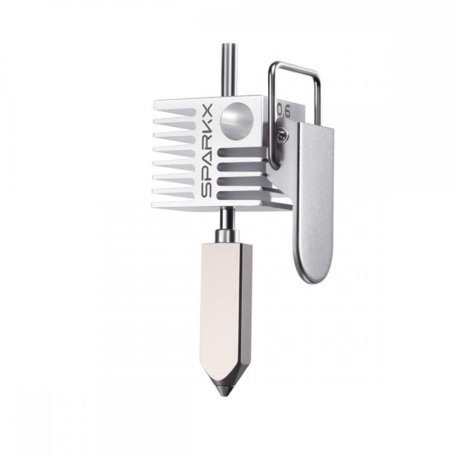 Creality SparkX i7 0.6mm Hot End & Nozzle - Nickel Plated Copper Alloy + Hardened Steel