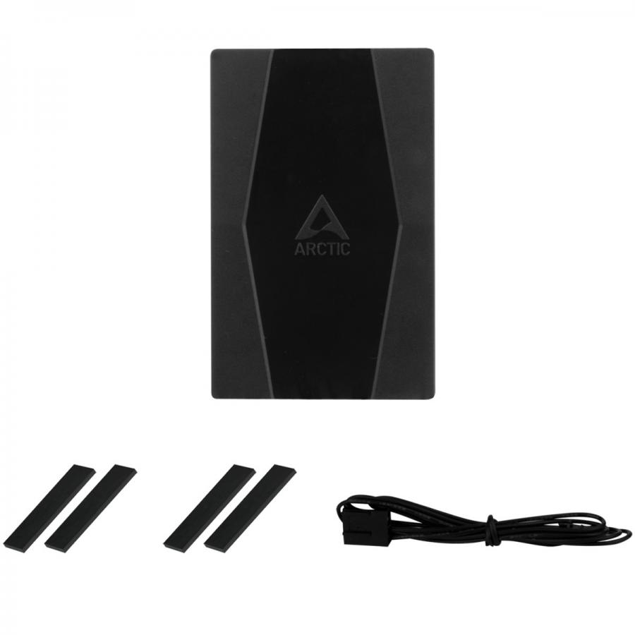 Arctic Case Fan Hub - PWM Sharing Hub for PC fans - 10 outputs - SATA Power