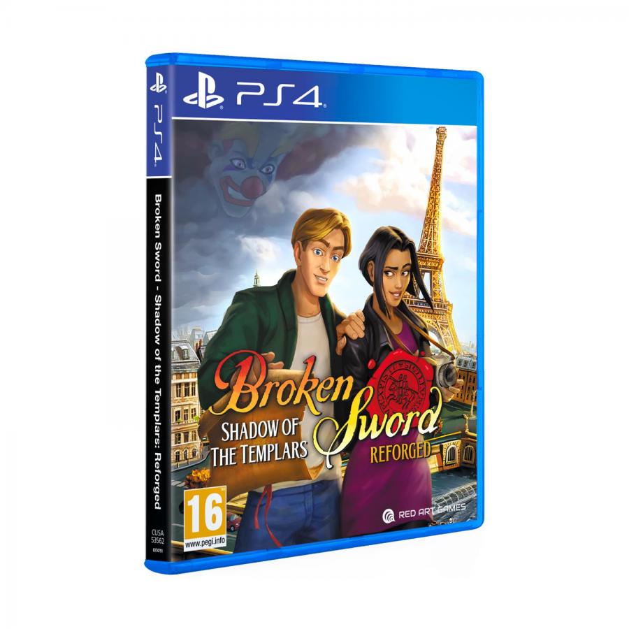 Broken Sword - Shadow of The Templars: Reforged PS4 NEW