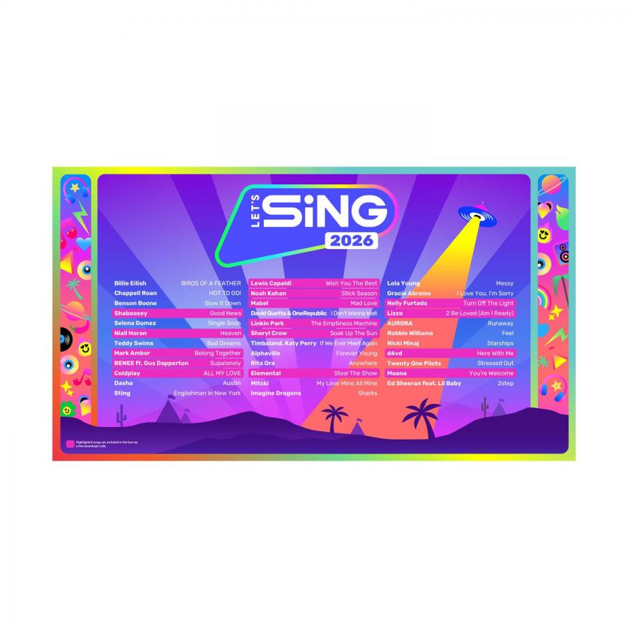 Let's Sing 2026 [+2 Mic] PS5 NEW