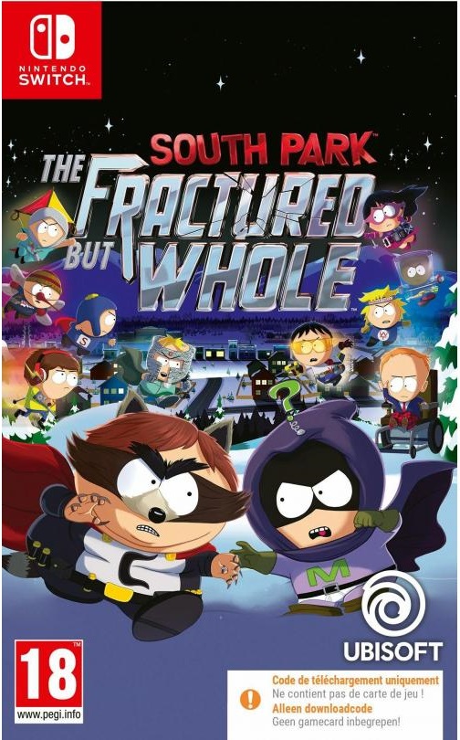 South Park: The Fractured But Whole Nintendo Switch NEW (Code in a Box)