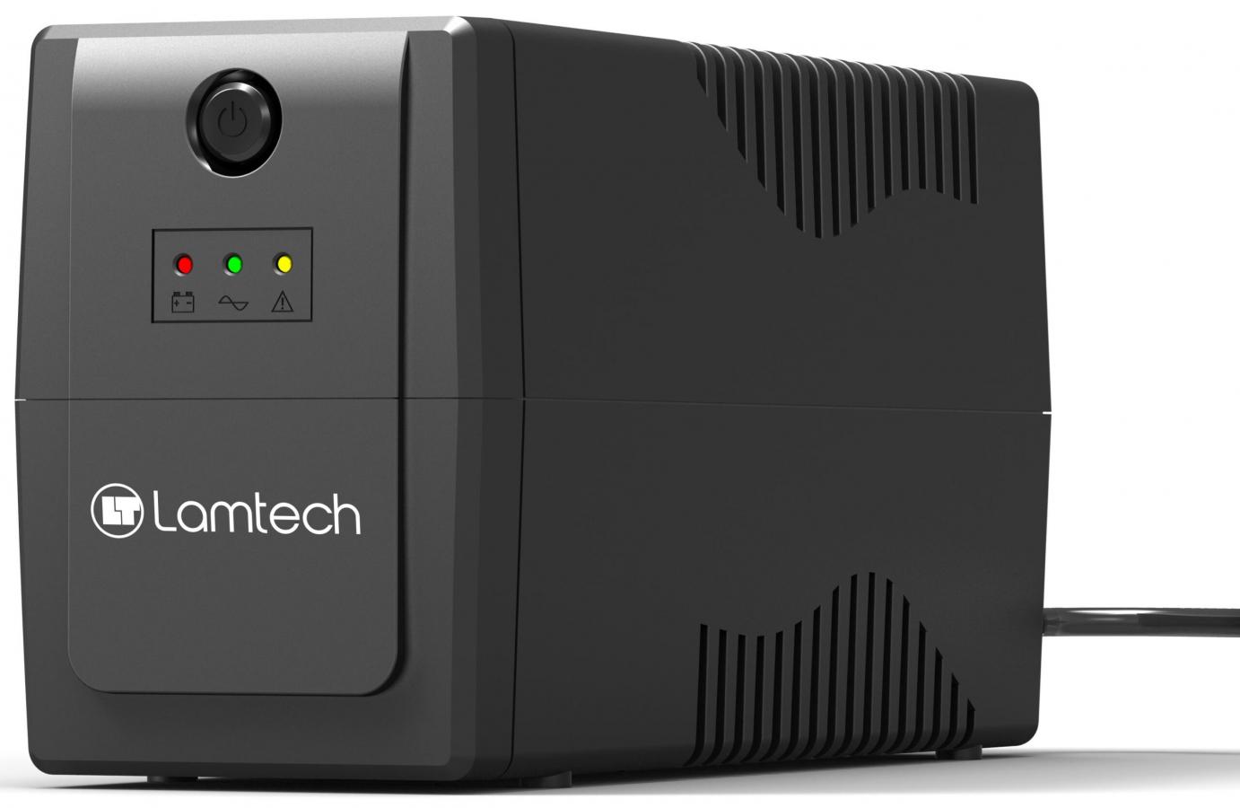 LAMTECH UPS WITH AVR 800V,CPU 12V9AH 2 SCHUKO SOCKET