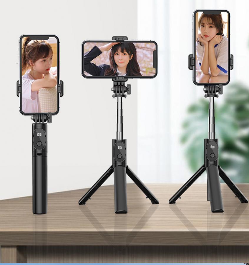 LAMTECH 2IN1 BLUETOOTH GIMBAL FOR SMARTPHONES AND ACTION CAMERAS