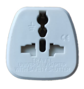 LAMTECH UNIVERSAL TRAVEL ADAPTER WITH SHUTTER