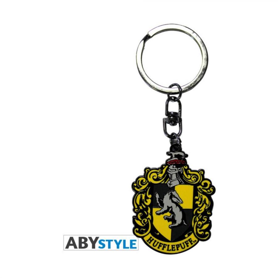 Abysse Harry Potter - Hufflepuff Metal Keychain (ABYKEY159)