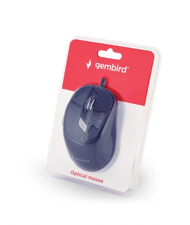 Gembird Wired Mouse (Black)