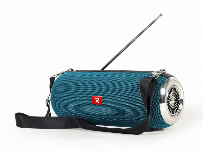 GEMBIRD PORTABLE BLUETOOTH SPEAKER WITH ANTENNA GREEN