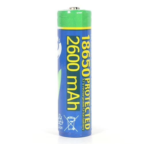 ENERGENIE LITHIUM-ION 18650 BATTERY PROTECTED 2600 mAh