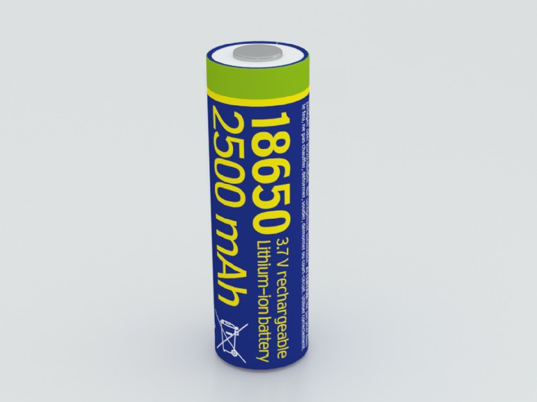 ENERGENIE E-CIGARETTE LITHIUM-ION 18650 BATTERY 10C 2500MAH