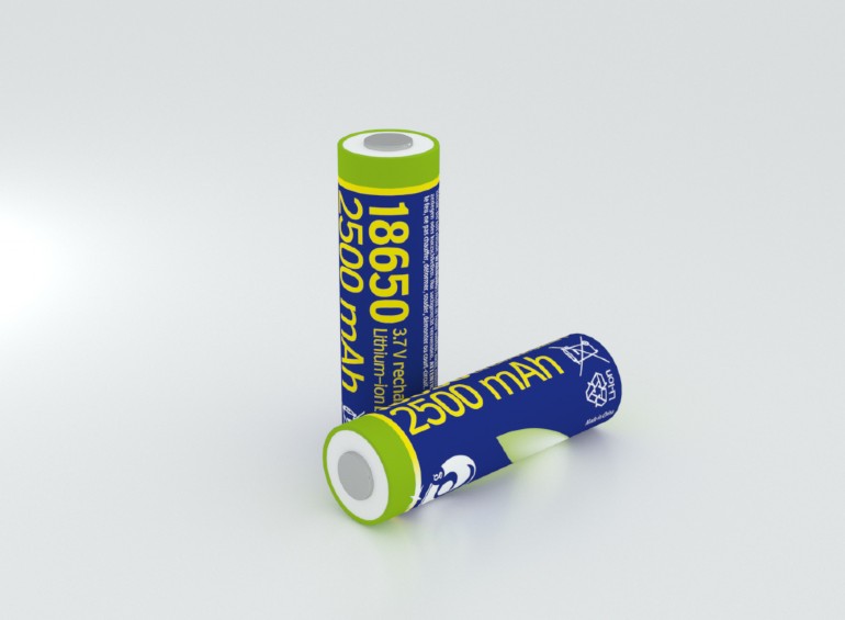 ENERGENIE E-CIGARETTE LITHIUM-ION 18650 BATTERY 10C 2500MAH