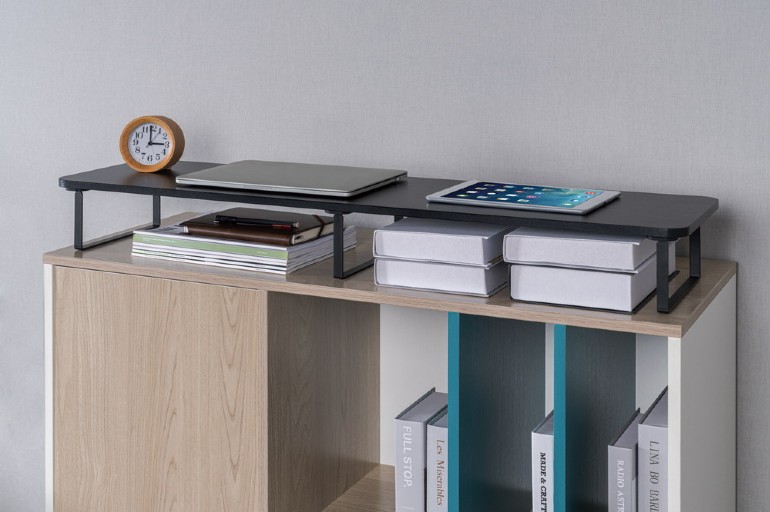 GEMBIRD LONG RECTANGLE MONITOR STAND FOR 2 MONITORS