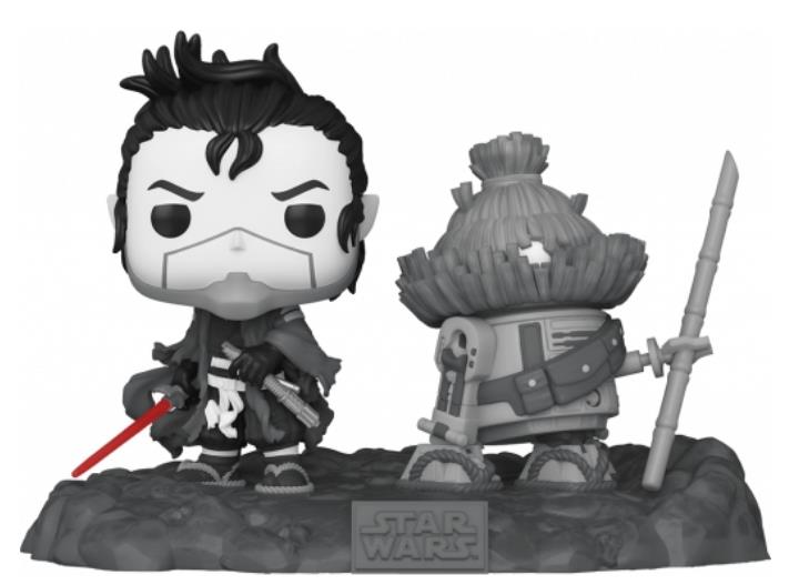Funko Pop! Deluxe: Star Wars - The Ronin and B5-56 (Special Edition) # Bobble-Head Vinyl Figures