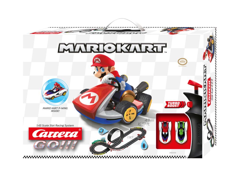 Carrera GO!!!: Nintendo Mario Kart - P-Wing - 1:43 Slot Racing System (20062532)