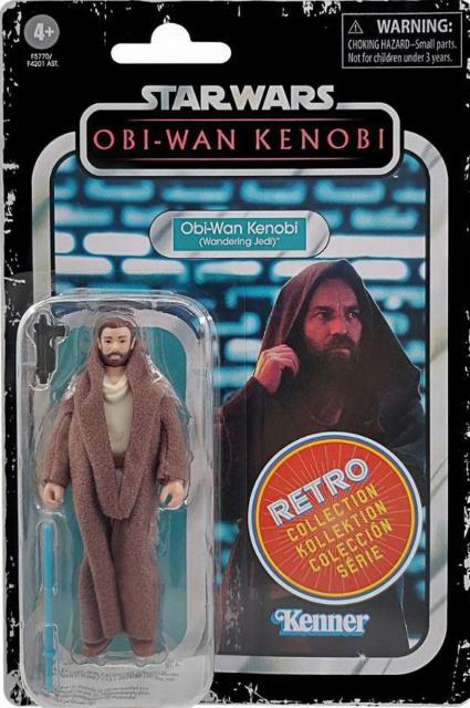 Hasbro Fans - Star Wars Retro Collection: Obi-Wan Kenobi - Obi-Wan Kenobi (Wandering Jedi) Action Figure (Excl.) (F5770)