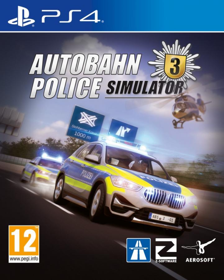 Autobahn - Police Simulator 3 PS4 NEW (Without  Seal + Torned Up Cover + Broken Case)