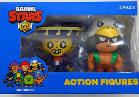 P.M.I. Brawl Stars Action Figures 16.5cm - 2 Pack (S1) (Random) (BRW6550)
