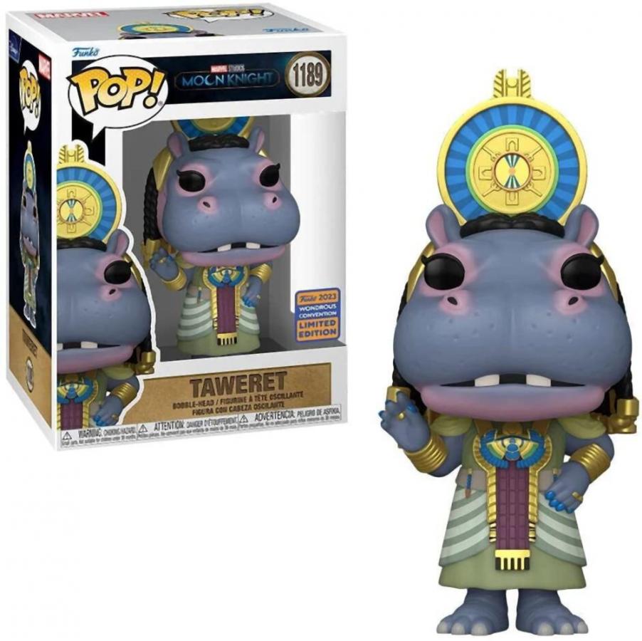 Funko Pop! Marvel: Moon Knight - Taweret (Convention Limited Edition) #1189 Bobble-Head Vinyl Figure