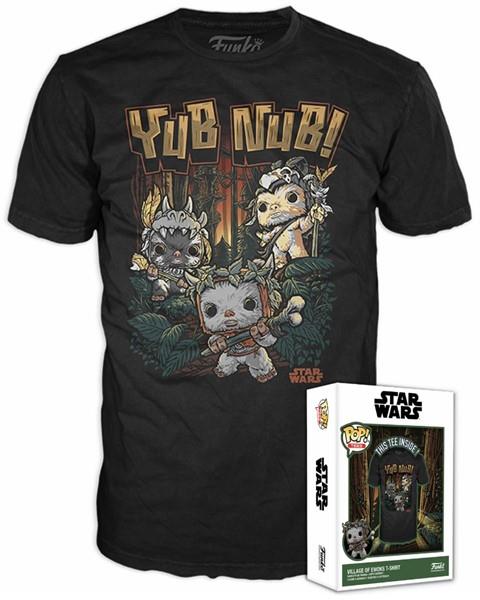 Funko Boxed Tee: Star Wars Return of the Jedi - Ewok (L)