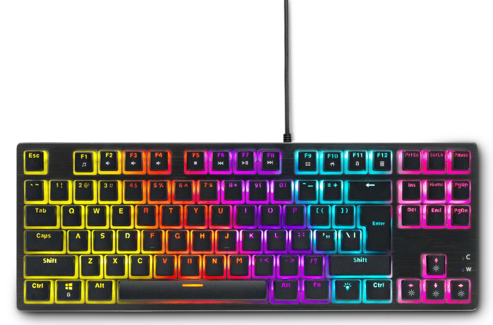 Spartan Gear - Lochos 2 RGB TKL 87 keys Wired Mechanical Gaming Keyboard