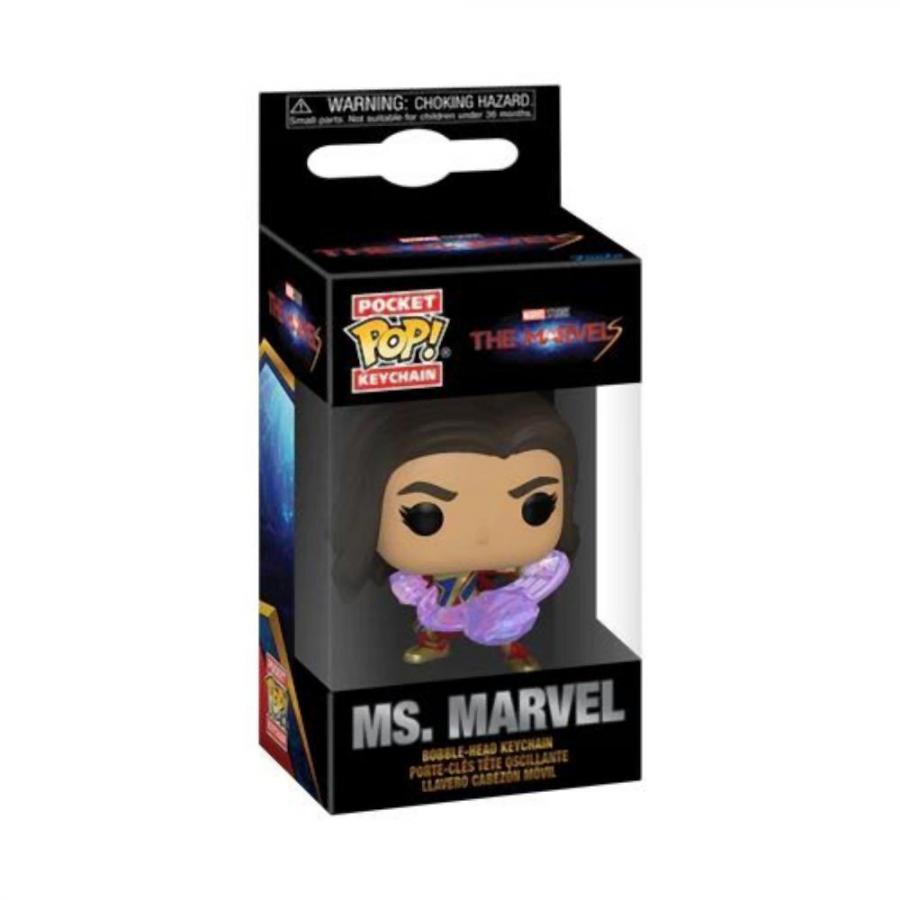 Funko Pocket Pop!: The Marvels - Ms. Marvel Vinyl Figure Keychain