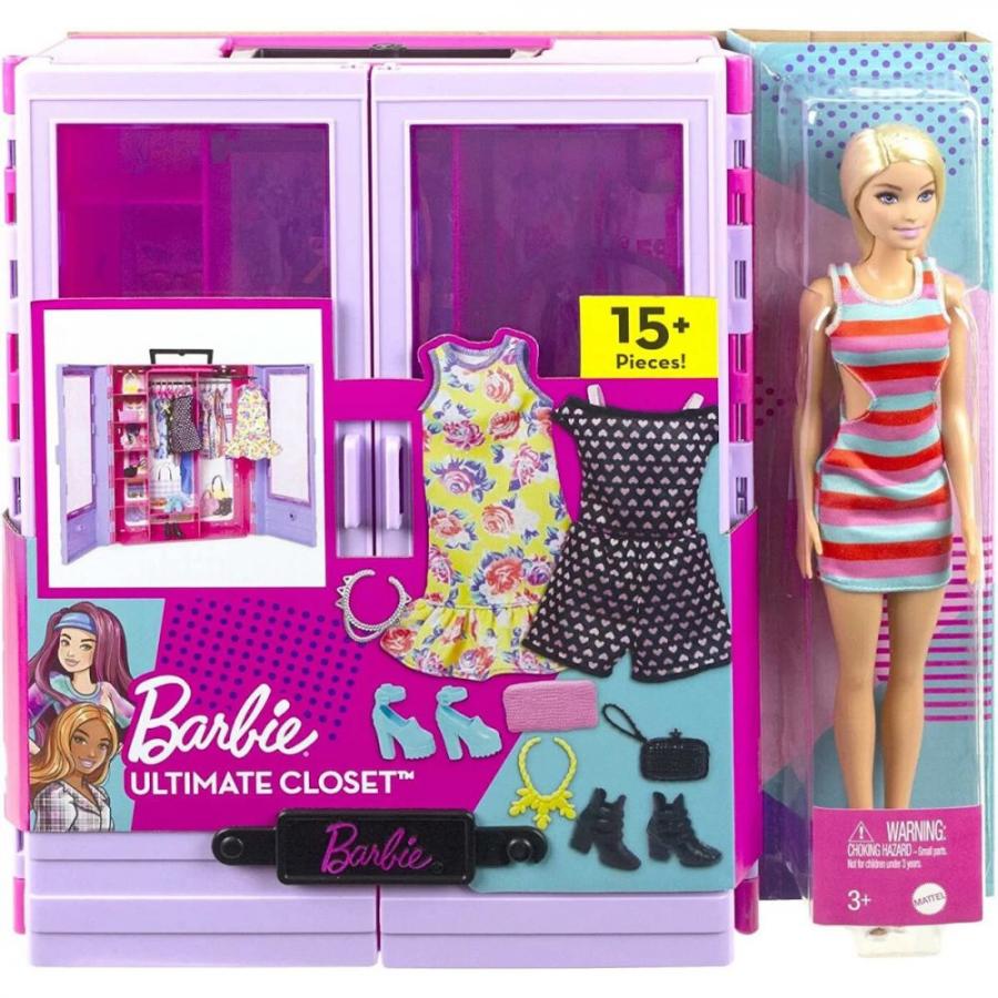 Mattel Barbie: Ντουλαπα Με Κουκλα (HJL66)