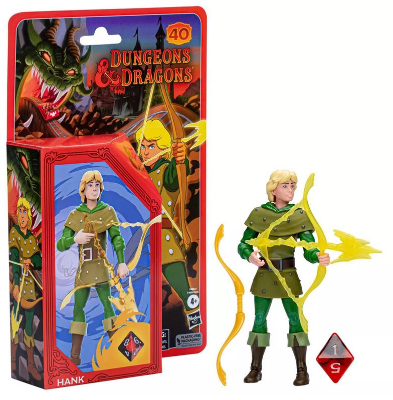 Hasbro Fans - Dungeons  Dragons Retro Collection: Hank Action Figure (15cm) (Excl.) (F4882)
