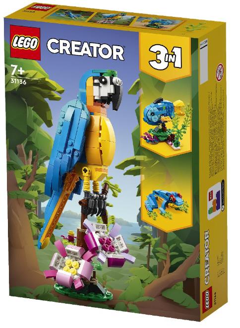 LEGO® Creator: 3in1 Exotic Parrot (31136)