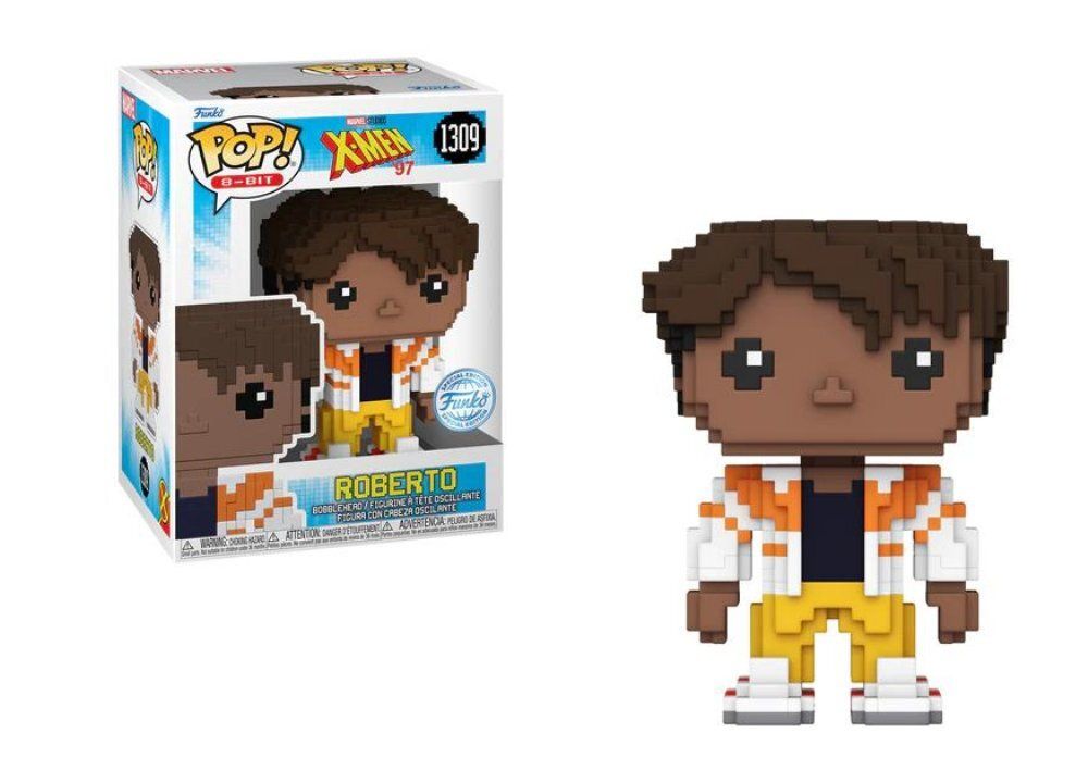 Funko Pop! 8-Bit: X-Men 97 - Roberto (Special Edition) #1309 Bobble-Head Vinyl Figure