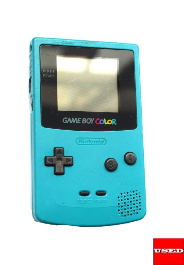 Nintendo GameBoy Color Teal Blue USED (Unboxed) (Scratched) 