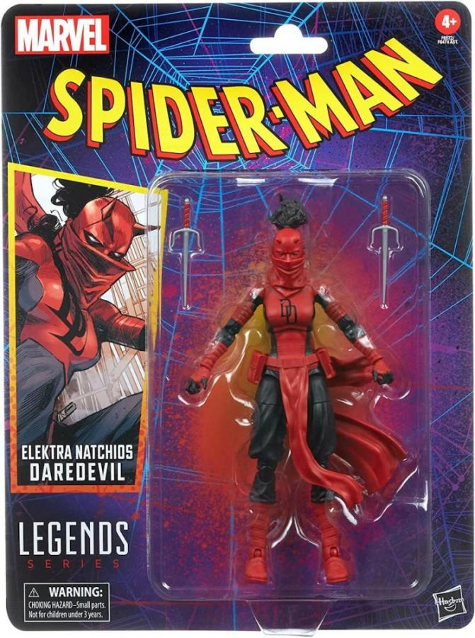 Hasbro Fans Marvel Legends Series: Spider-Man - Elektra Natchios Daredevil Action Figure (15cm) (Excl.) (F6572)