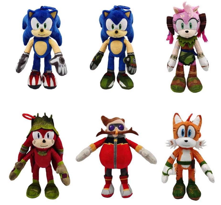 P.M.I. Sonic Prime Clip On Plush Character (15cm) (S1) (Random) (SON7004)