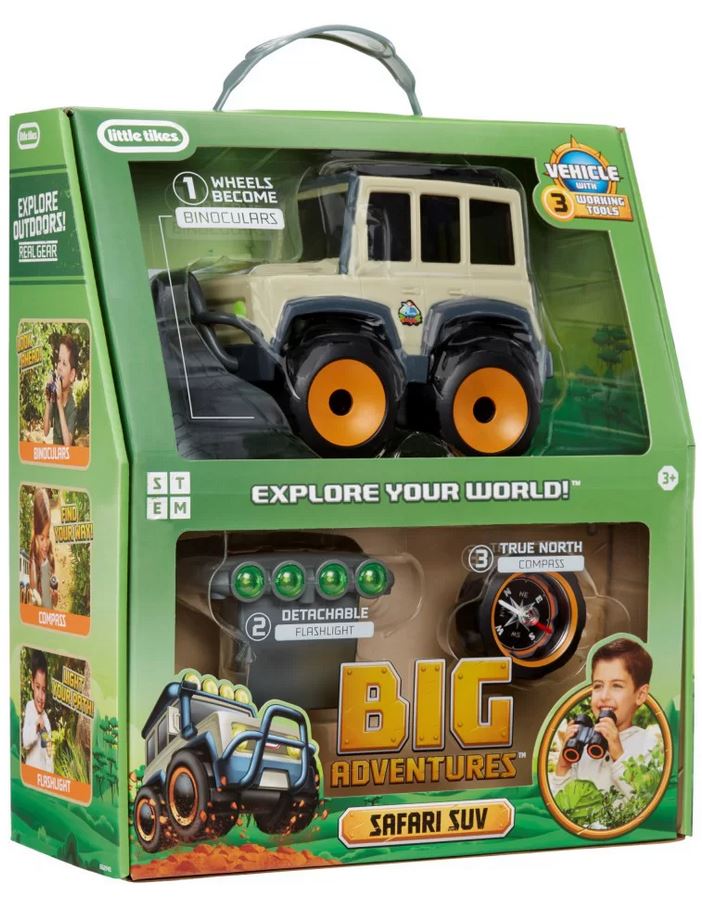 Little Tikes Big Adventures™ - Stem Safari Suv (662140EUC)