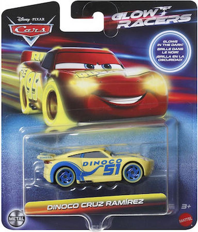 Mattel Disney Cars - Night Racing Αυτοκινητάκια (HPG81)