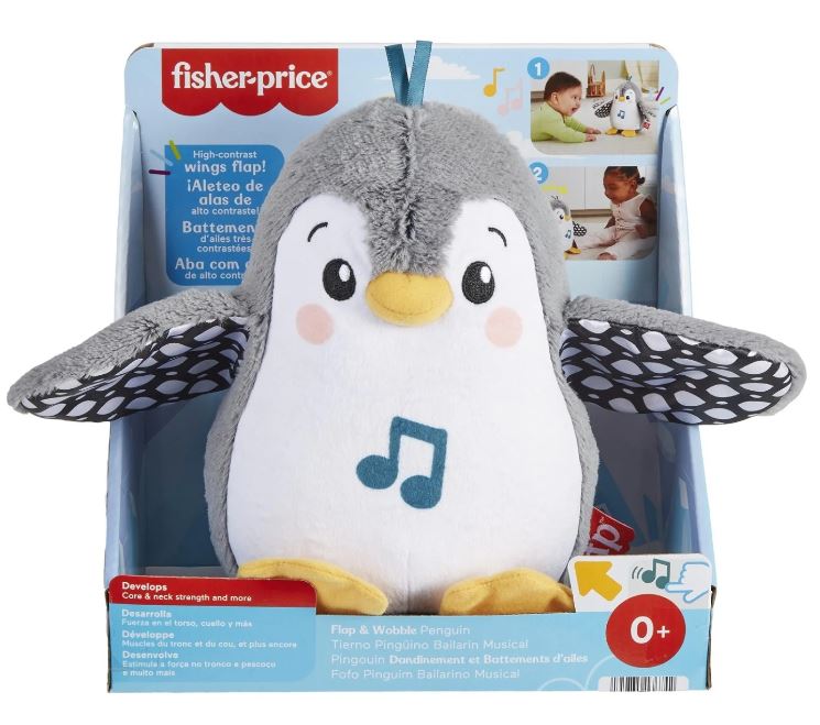Fisher-Price Flap  Wobble Penguin with Motion (HNC10)