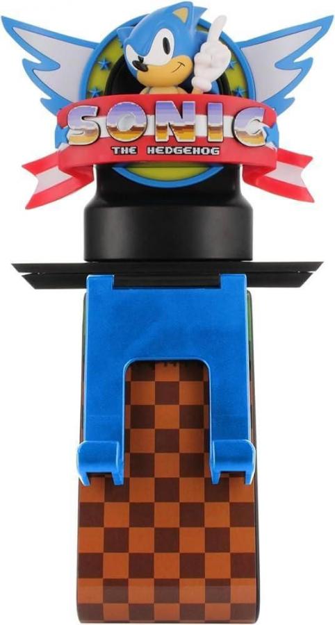 EXG Ikons by Cable Guys: Classic Sonic  Ikon - Light Up Phone  Controller Charging Stand (CGIKSG400459)