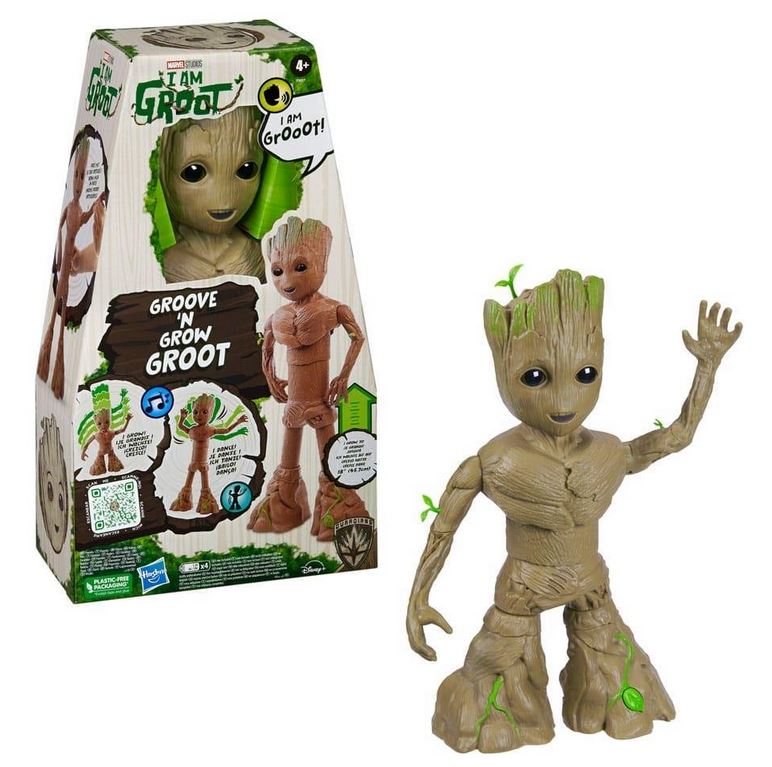 Hasbro Marvel: I am Groot - Groove N Grow Groot Action Figure (F8027)