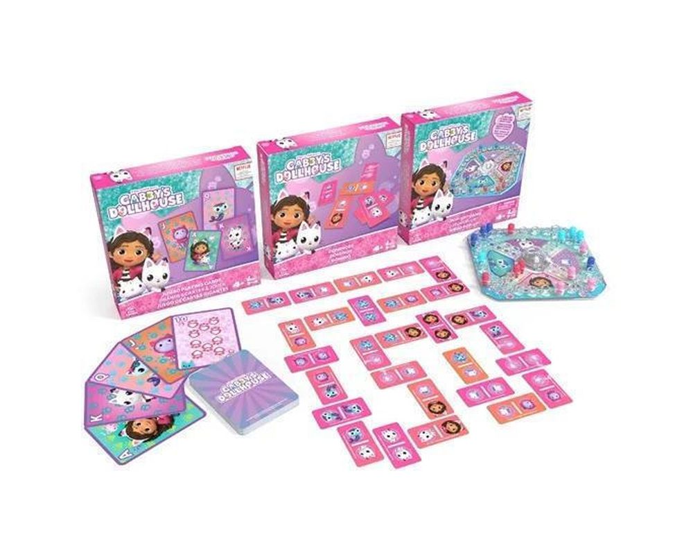 Spin Master Gabbys Dollhouse: 3Pack Games Bundle  (6066779)