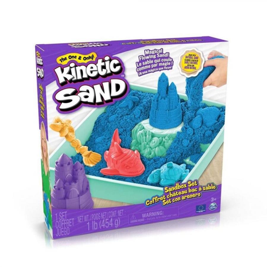 Spin Master Kinetic Sand: Sandbox Set - Blue (20143454)