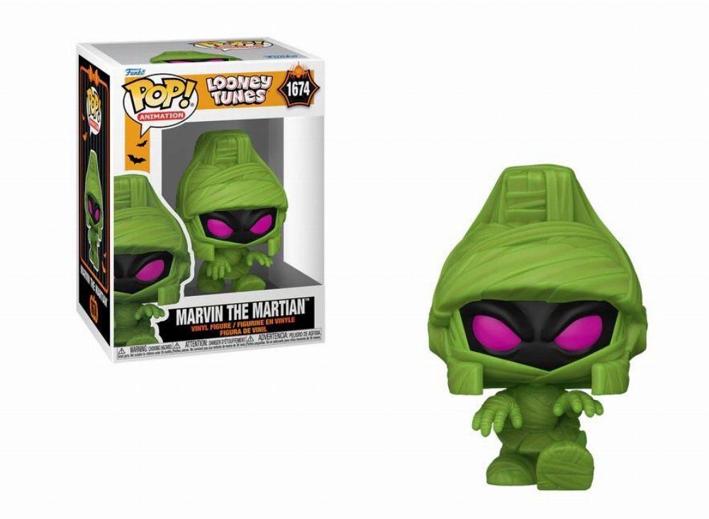 Funko Pop! Animation: Looney Tunes Halloween - Marvin (Mummy​) # Vinyl Figure
