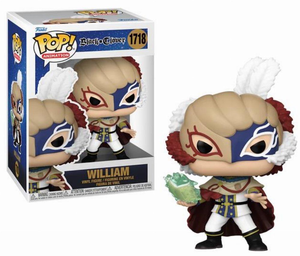 Funko Pop! Animation: Black Clover - William #1718 Vinyl Figure