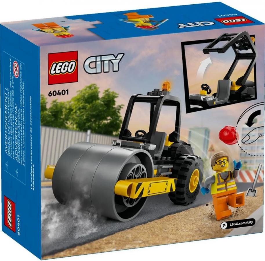 LEGO® City: Construction Steamroller Toy (60401)