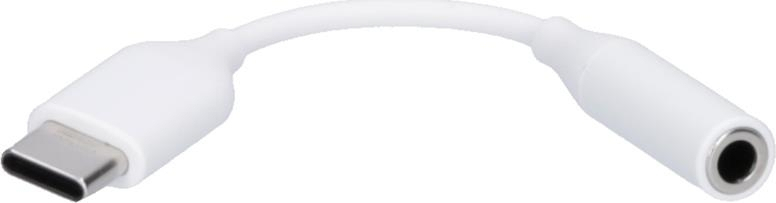 SAMSUNG HEADPHONE ADAPTER TYPE-C TO 3,5MM WHITE