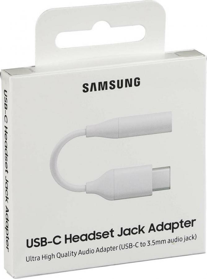 SAMSUNG HEADPHONE ADAPTER TYPE-C TO 3,5MM WHITE