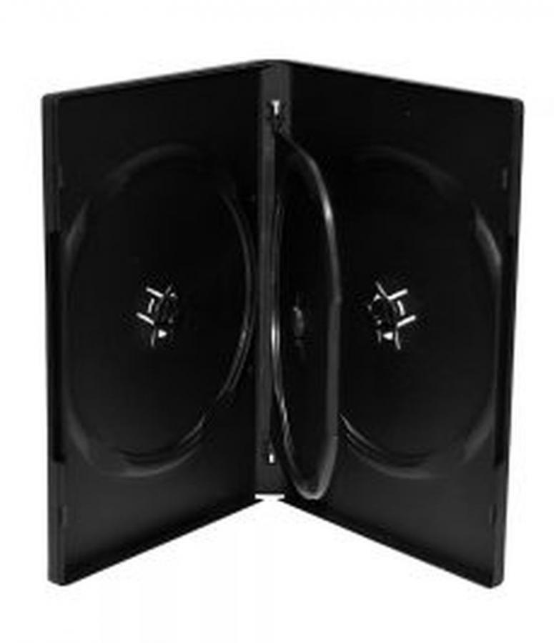 PC Standard DVD-ROM Replacement Case for 3 Discs