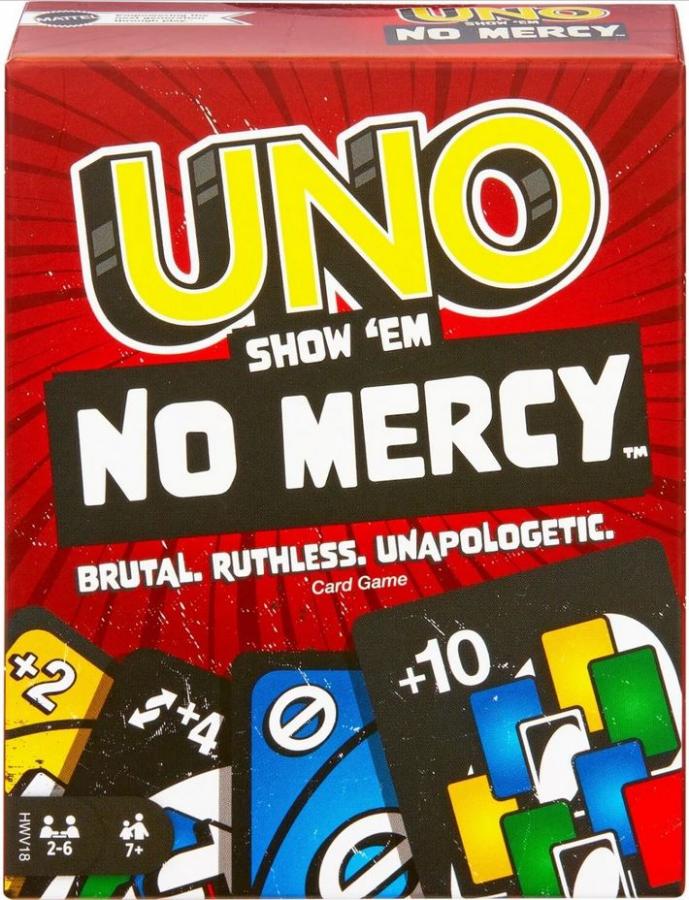 Mattel Uno Show Em No Mercy Card Game (HWV18)