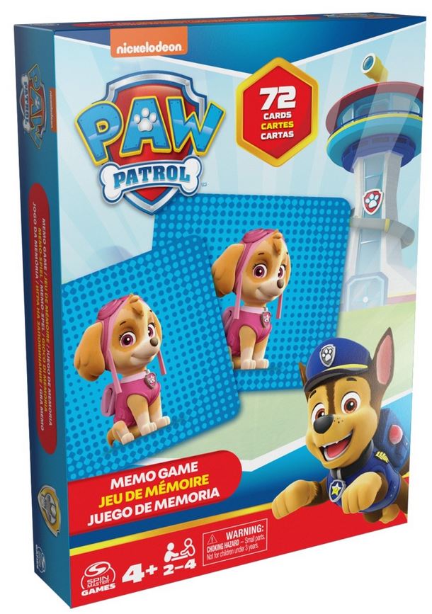 Spin Master Paw Patrol Memo Game (6066834)