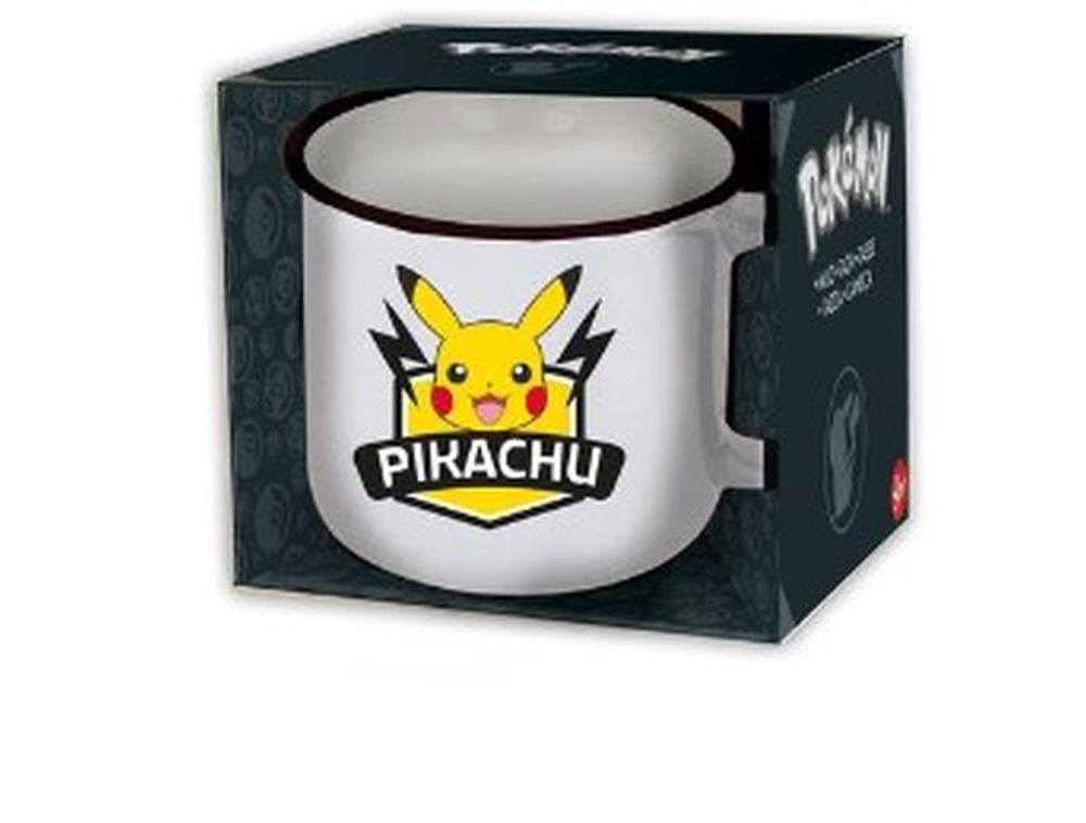 Stor Pokemon Pikachu Ceramic Breakfast Mug in Gift Box (400ml) (474)