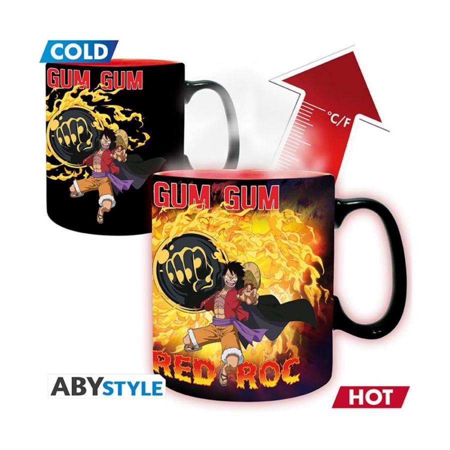 Abysse One Piece - Luffy vs Kaidou Heat Change Mug (460ml) (ABYMUGA411)